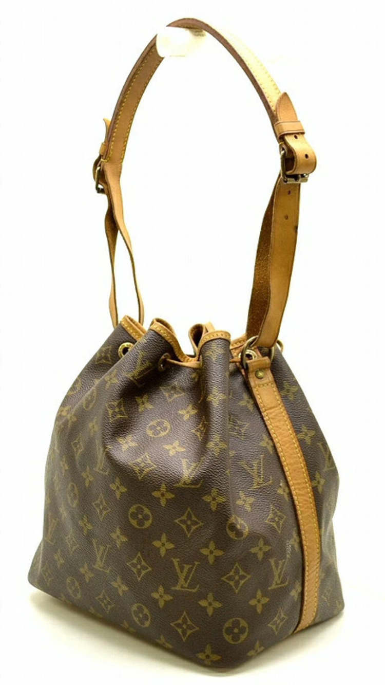 Louis Vuitton Shoulder Hobo Bag Monogram Noe Brown